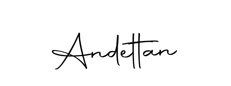 Similarly Autography-DOLnW is the best handwritten signature design. Signature creator online .You can use it as an online autograph creator for name Andettan. Andettan signature style 10 images and pictures png