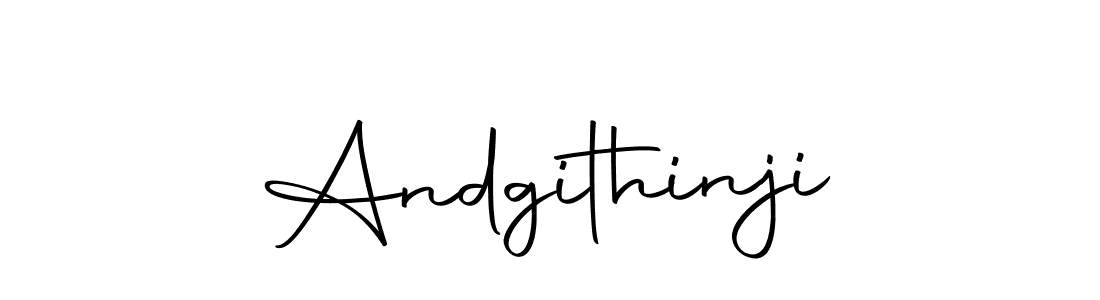 The best way (Autography-DOLnW) to make a short signature is to pick only two or three words in your name. The name Andgithinji include a total of six letters. For converting this name. Andgithinji signature style 10 images and pictures png