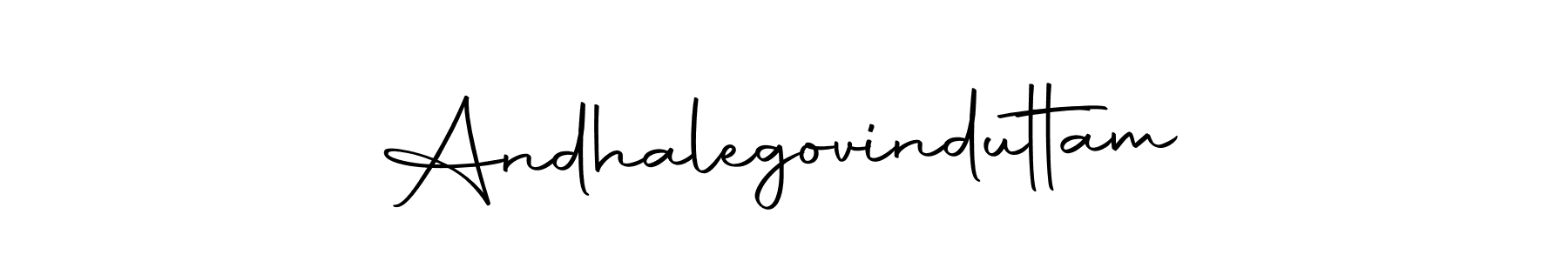Andhalegovinduttam stylish signature style. Best Handwritten Sign (Autography-DOLnW) for my name. Handwritten Signature Collection Ideas for my name Andhalegovinduttam. Andhalegovinduttam signature style 10 images and pictures png