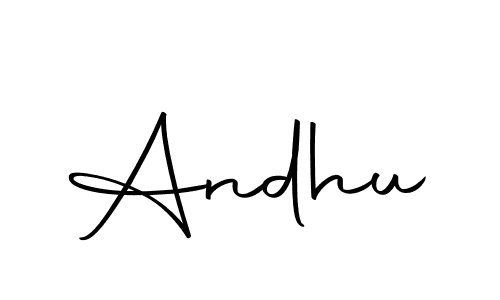 The best way (Autography-DOLnW) to make a short signature is to pick only two or three words in your name. The name Andhu include a total of six letters. For converting this name. Andhu signature style 10 images and pictures png