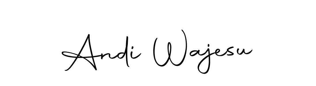Also You can easily find your signature by using the search form. We will create Andi Wajesu name handwritten signature images for you free of cost using Autography-DOLnW sign style. Andi Wajesu signature style 10 images and pictures png