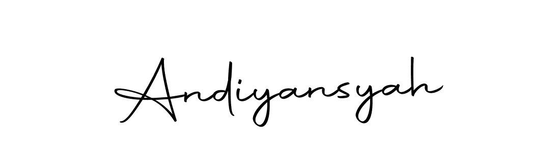 Here are the top 10 professional signature styles for the name Andiyansyah. These are the best autograph styles you can use for your name. Andiyansyah signature style 10 images and pictures png
