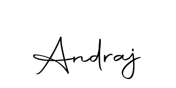 Use a signature maker to create a handwritten signature online. With this signature software, you can design (Autography-DOLnW) your own signature for name Andraj. Andraj signature style 10 images and pictures png