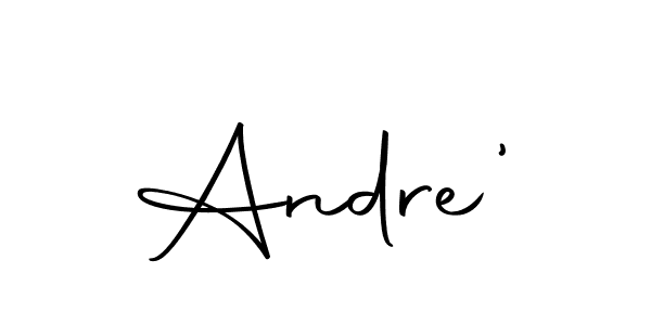 Also You can easily find your signature by using the search form. We will create Andre' name handwritten signature images for you free of cost using Autography-DOLnW sign style. Andre' signature style 10 images and pictures png