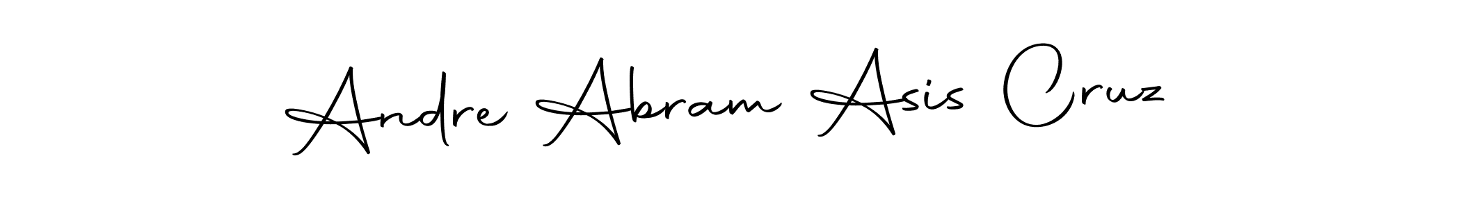 Also we have Andre Abram Asis Cruz name is the best signature style. Create professional handwritten signature collection using Autography-DOLnW autograph style. Andre Abram Asis Cruz signature style 10 images and pictures png