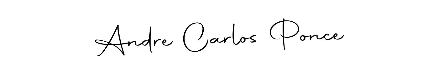 if you are searching for the best signature style for your name Andre Carlos Ponce. so please give up your signature search. here we have designed multiple signature styles  using Autography-DOLnW. Andre Carlos Ponce signature style 10 images and pictures png