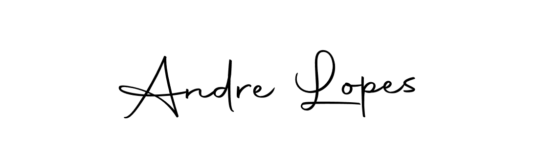 Make a beautiful signature design for name Andre Lopes. With this signature (Autography-DOLnW) style, you can create a handwritten signature for free. Andre Lopes signature style 10 images and pictures png