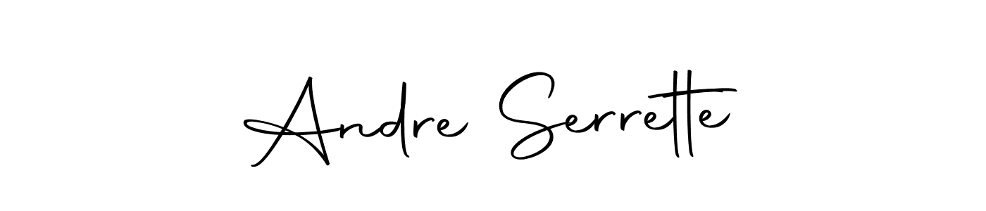 Similarly Autography-DOLnW is the best handwritten signature design. Signature creator online .You can use it as an online autograph creator for name Andre Serrette. Andre Serrette signature style 10 images and pictures png