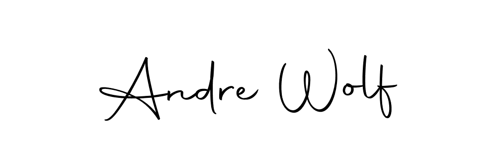 Make a beautiful signature design for name Andre Wolf. With this signature (Autography-DOLnW) style, you can create a handwritten signature for free. Andre Wolf signature style 10 images and pictures png