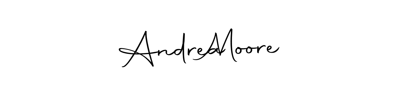 You should practise on your own different ways (Autography-DOLnW) to write your name (Andrea   Moore) in signature. don't let someone else do it for you. Andrea   Moore signature style 10 images and pictures png