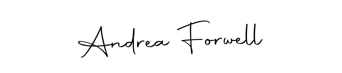 It looks lik you need a new signature style for name Andrea Forwell. Design unique handwritten (Autography-DOLnW) signature with our free signature maker in just a few clicks. Andrea Forwell signature style 10 images and pictures png