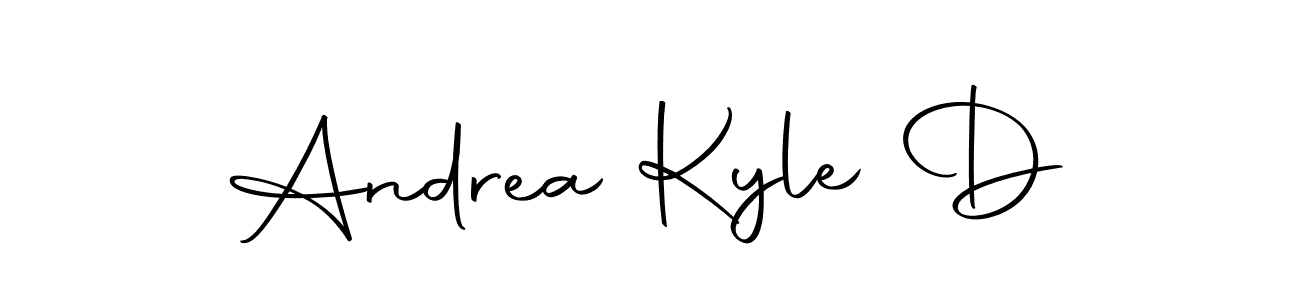 The best way (Autography-DOLnW) to make a short signature is to pick only two or three words in your name. The name Andrea Kyle D include a total of six letters. For converting this name. Andrea Kyle D signature style 10 images and pictures png