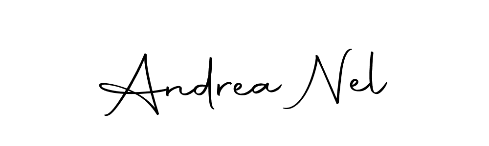 Andrea Nel stylish signature style. Best Handwritten Sign (Autography-DOLnW) for my name. Handwritten Signature Collection Ideas for my name Andrea Nel. Andrea Nel signature style 10 images and pictures png