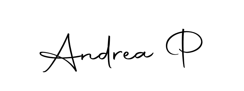 Also we have Andrea P name is the best signature style. Create professional handwritten signature collection using Autography-DOLnW autograph style. Andrea P signature style 10 images and pictures png
