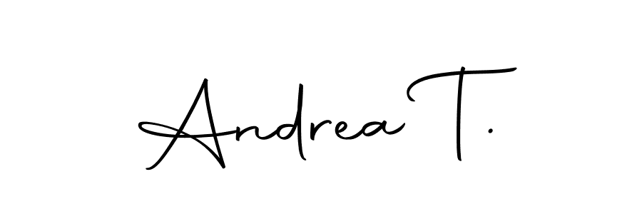 Best and Professional Signature Style for Andrea T.. Autography-DOLnW Best Signature Style Collection. Andrea T. signature style 10 images and pictures png