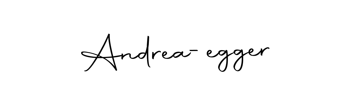 Create a beautiful signature design for name Andrea-egger. With this signature (Autography-DOLnW) fonts, you can make a handwritten signature for free. Andrea-egger signature style 10 images and pictures png