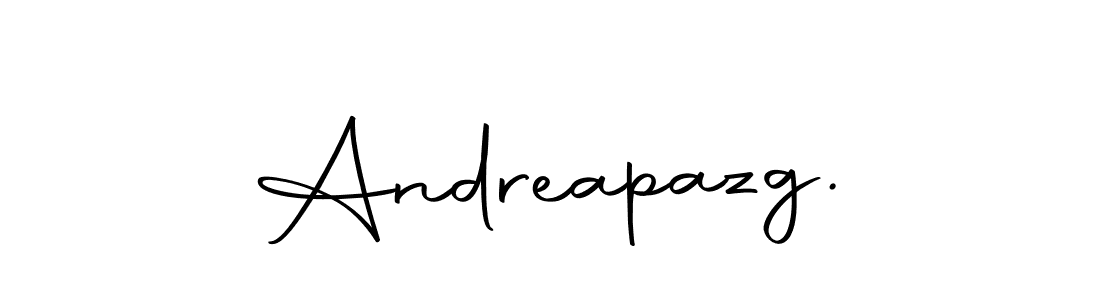 Create a beautiful signature design for name Andreapazg.. With this signature (Autography-DOLnW) fonts, you can make a handwritten signature for free. Andreapazg. signature style 10 images and pictures png