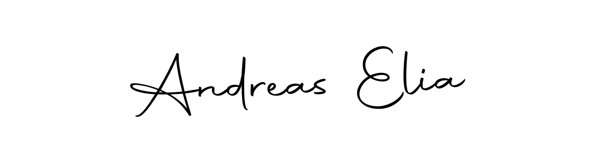 Make a beautiful signature design for name Andreas Elia. With this signature (Autography-DOLnW) style, you can create a handwritten signature for free. Andreas Elia signature style 10 images and pictures png