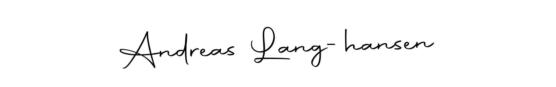 How to Draw Andreas Lang-hansen signature style? Autography-DOLnW is a latest design signature styles for name Andreas Lang-hansen. Andreas Lang-hansen signature style 10 images and pictures png