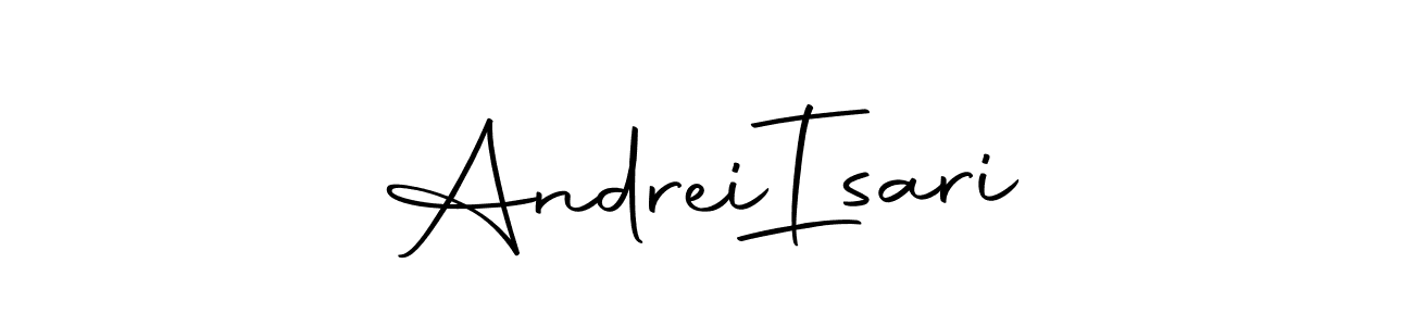 Design your own signature with our free online signature maker. With this signature software, you can create a handwritten (Autography-DOLnW) signature for name Andrei  Isari. Andrei  Isari signature style 10 images and pictures png