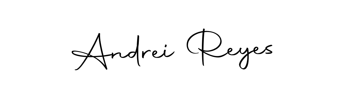 Make a beautiful signature design for name Andrei Reyes. Use this online signature maker to create a handwritten signature for free. Andrei Reyes signature style 10 images and pictures png