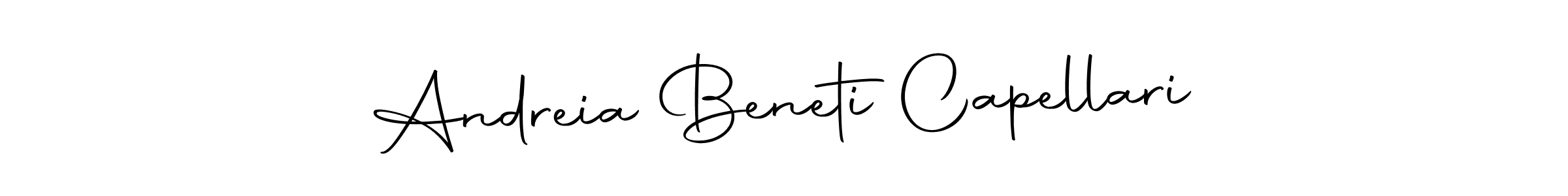 It looks lik you need a new signature style for name Andreia Beneti Capellari. Design unique handwritten (Autography-DOLnW) signature with our free signature maker in just a few clicks. Andreia Beneti Capellari signature style 10 images and pictures png