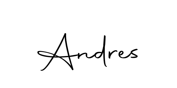 How to make Andres signature? Autography-DOLnW is a professional autograph style. Create handwritten signature for Andres name. Andres signature style 10 images and pictures png