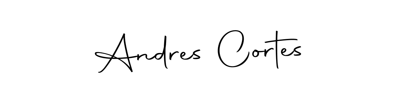 Also we have Andres Cortes name is the best signature style. Create professional handwritten signature collection using Autography-DOLnW autograph style. Andres Cortes signature style 10 images and pictures png