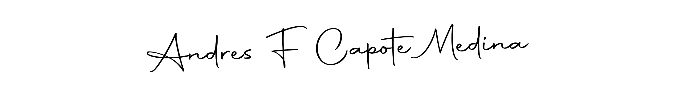 Also You can easily find your signature by using the search form. We will create Andres F Capote Medina name handwritten signature images for you free of cost using Autography-DOLnW sign style. Andres F Capote Medina signature style 10 images and pictures png