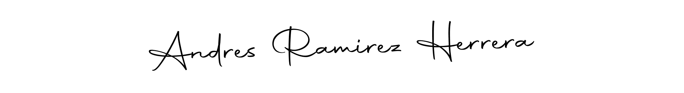 You can use this online signature creator to create a handwritten signature for the name Andres Ramirez Herrera. This is the best online autograph maker. Andres Ramirez Herrera signature style 10 images and pictures png