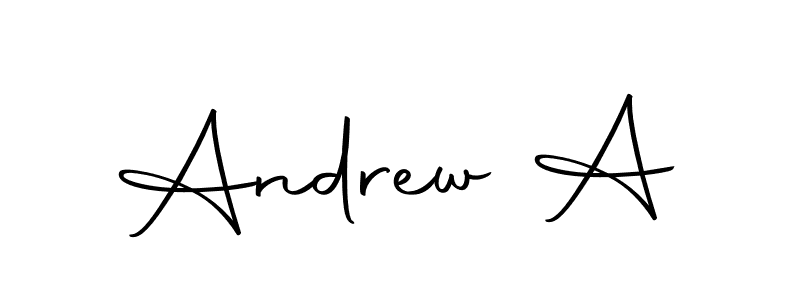 Make a beautiful signature design for name Andrew A. Use this online signature maker to create a handwritten signature for free. Andrew A signature style 10 images and pictures png