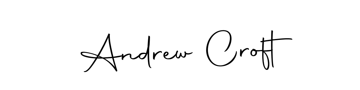 This is the best signature style for the Andrew Croft name. Also you like these signature font (Autography-DOLnW). Mix name signature. Andrew Croft signature style 10 images and pictures png