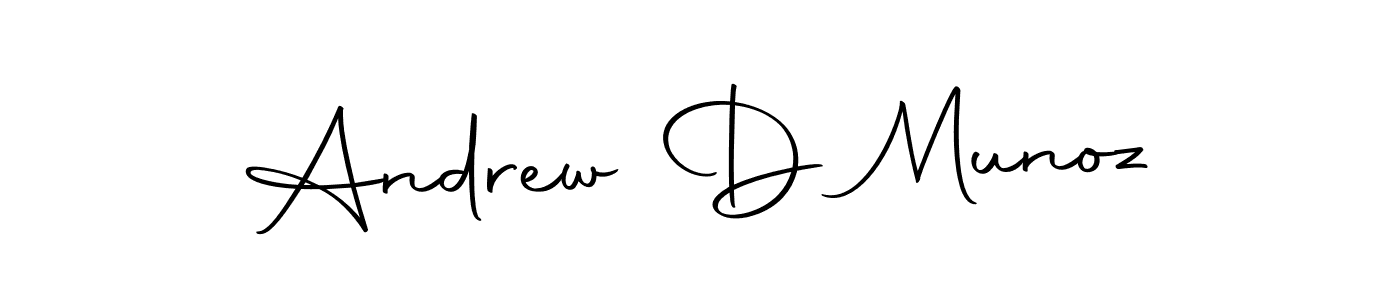 Use a signature maker to create a handwritten signature online. With this signature software, you can design (Autography-DOLnW) your own signature for name Andrew D Munoz. Andrew D Munoz signature style 10 images and pictures png