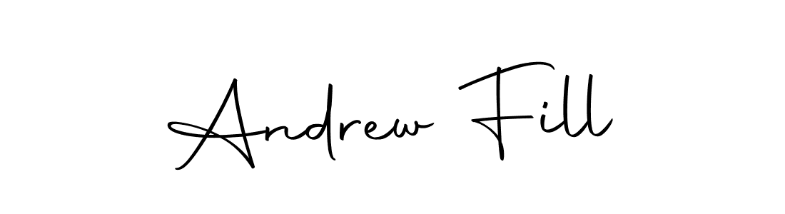 Also You can easily find your signature by using the search form. We will create Andrew Fill name handwritten signature images for you free of cost using Autography-DOLnW sign style. Andrew Fill signature style 10 images and pictures png
