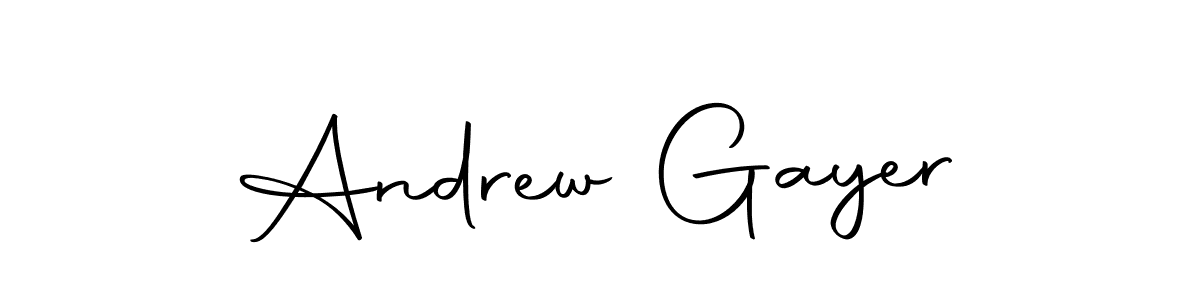 Create a beautiful signature design for name Andrew Gayer. With this signature (Autography-DOLnW) fonts, you can make a handwritten signature for free. Andrew Gayer signature style 10 images and pictures png