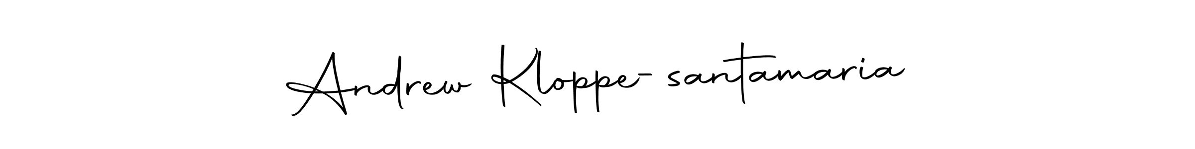 How to Draw Andrew Kloppe-santamaria signature style? Autography-DOLnW is a latest design signature styles for name Andrew Kloppe-santamaria. Andrew Kloppe-santamaria signature style 10 images and pictures png