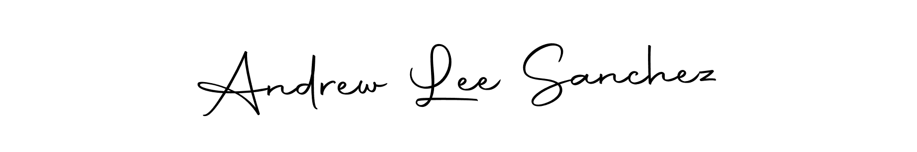 It looks lik you need a new signature style for name Andrew Lee Sanchez. Design unique handwritten (Autography-DOLnW) signature with our free signature maker in just a few clicks. Andrew Lee Sanchez signature style 10 images and pictures png