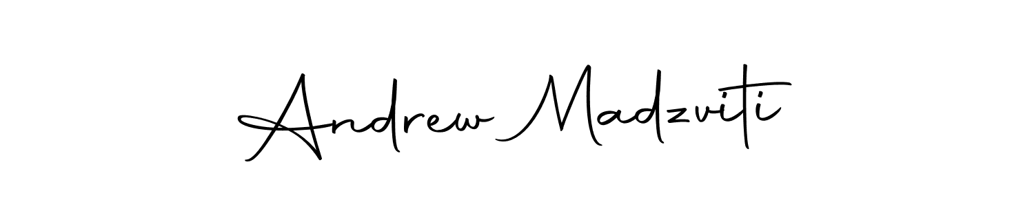 Andrew Madzviti stylish signature style. Best Handwritten Sign (Autography-DOLnW) for my name. Handwritten Signature Collection Ideas for my name Andrew Madzviti. Andrew Madzviti signature style 10 images and pictures png