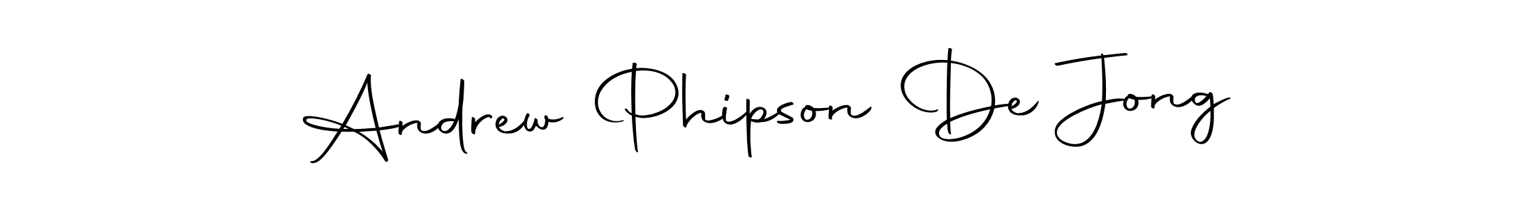 Design your own signature with our free online signature maker. With this signature software, you can create a handwritten (Autography-DOLnW) signature for name Andrew Phipson De Jong. Andrew Phipson De Jong signature style 10 images and pictures png