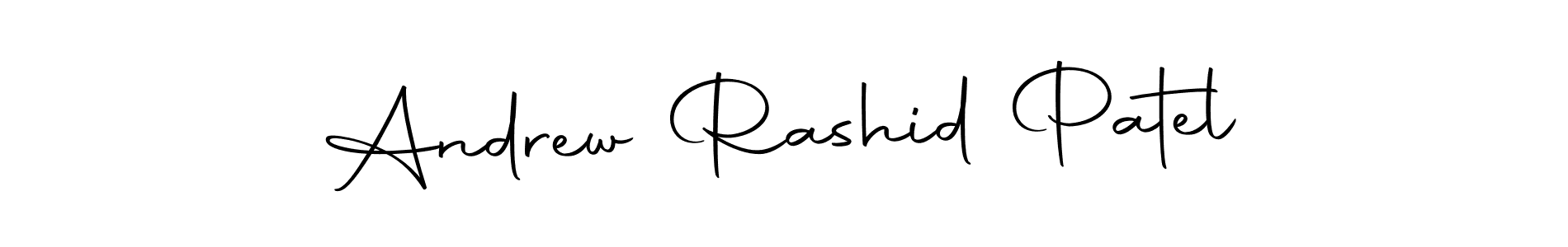 Make a beautiful signature design for name Andrew Rashid Patel. With this signature (Autography-DOLnW) style, you can create a handwritten signature for free. Andrew Rashid Patel signature style 10 images and pictures png