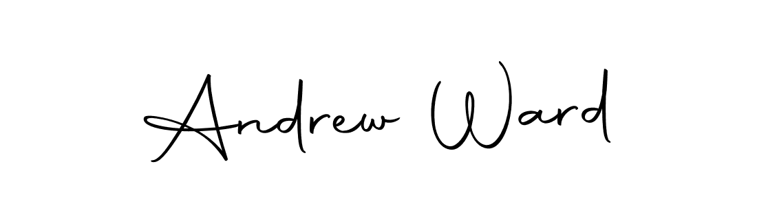 Use a signature maker to create a handwritten signature online. With this signature software, you can design (Autography-DOLnW) your own signature for name Andrew Ward. Andrew Ward signature style 10 images and pictures png