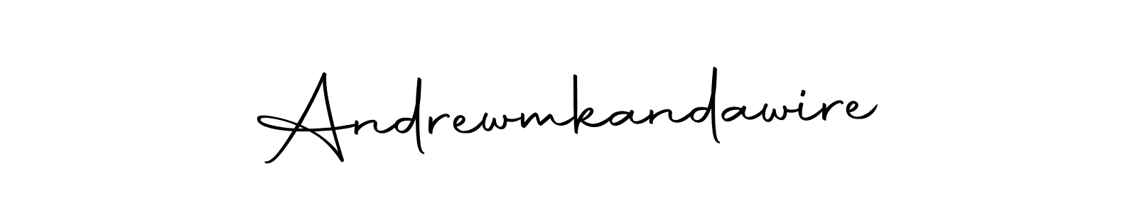 Use a signature maker to create a handwritten signature online. With this signature software, you can design (Autography-DOLnW) your own signature for name Andrewmkandawire. Andrewmkandawire signature style 10 images and pictures png