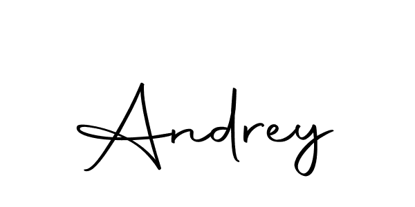 Make a beautiful signature design for name Andrey. Use this online signature maker to create a handwritten signature for free. Andrey signature style 10 images and pictures png