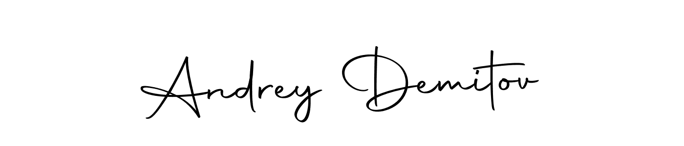 It looks lik you need a new signature style for name Andrey Demitov. Design unique handwritten (Autography-DOLnW) signature with our free signature maker in just a few clicks. Andrey Demitov signature style 10 images and pictures png