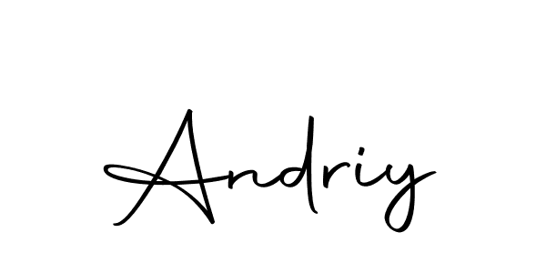 if you are searching for the best signature style for your name Andriy. so please give up your signature search. here we have designed multiple signature styles  using Autography-DOLnW. Andriy signature style 10 images and pictures png