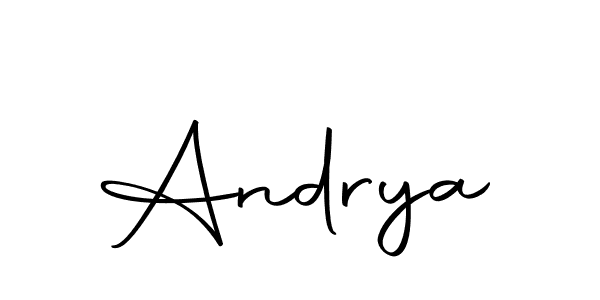 Make a short Andrya signature style. Manage your documents anywhere anytime using Autography-DOLnW. Create and add eSignatures, submit forms, share and send files easily. Andrya signature style 10 images and pictures png