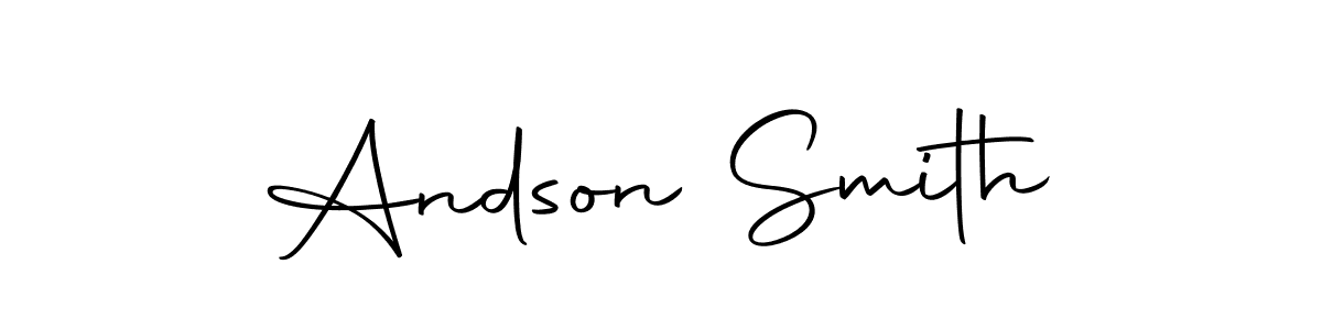 Also we have Andson Smith name is the best signature style. Create professional handwritten signature collection using Autography-DOLnW autograph style. Andson Smith signature style 10 images and pictures png