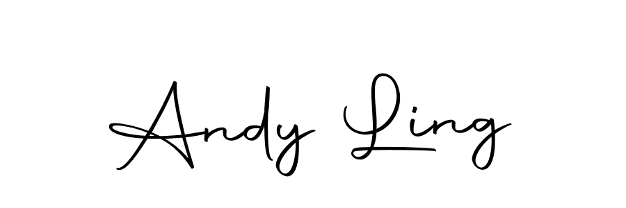 You should practise on your own different ways (Autography-DOLnW) to write your name (Andy Ling) in signature. don't let someone else do it for you. Andy Ling signature style 10 images and pictures png