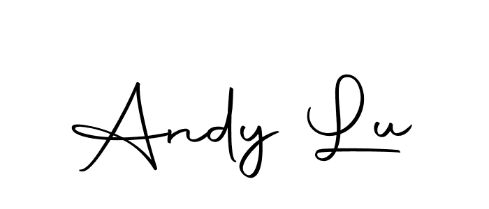 The best way (Autography-DOLnW) to make a short signature is to pick only two or three words in your name. The name Andy Lu include a total of six letters. For converting this name. Andy Lu signature style 10 images and pictures png