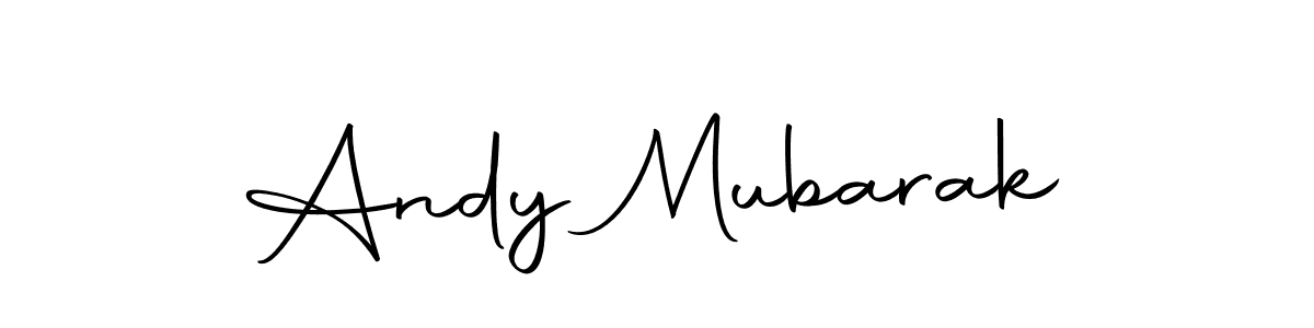 Andy Mubarak stylish signature style. Best Handwritten Sign (Autography-DOLnW) for my name. Handwritten Signature Collection Ideas for my name Andy Mubarak. Andy Mubarak signature style 10 images and pictures png